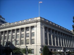 The U.S. Chamber of Commerce headquarters