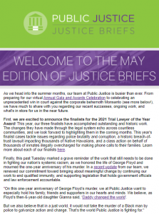 May 2021 newsletter