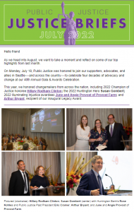 July 2022 newsletter