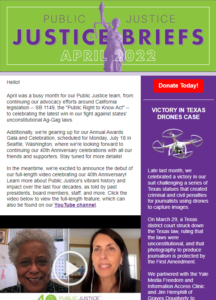 April 2022 newsletter