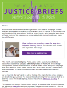 November 2022 newsletter