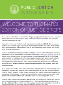 March 2021 newsletter